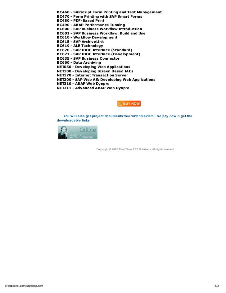 Sap Bc416 Pdf
